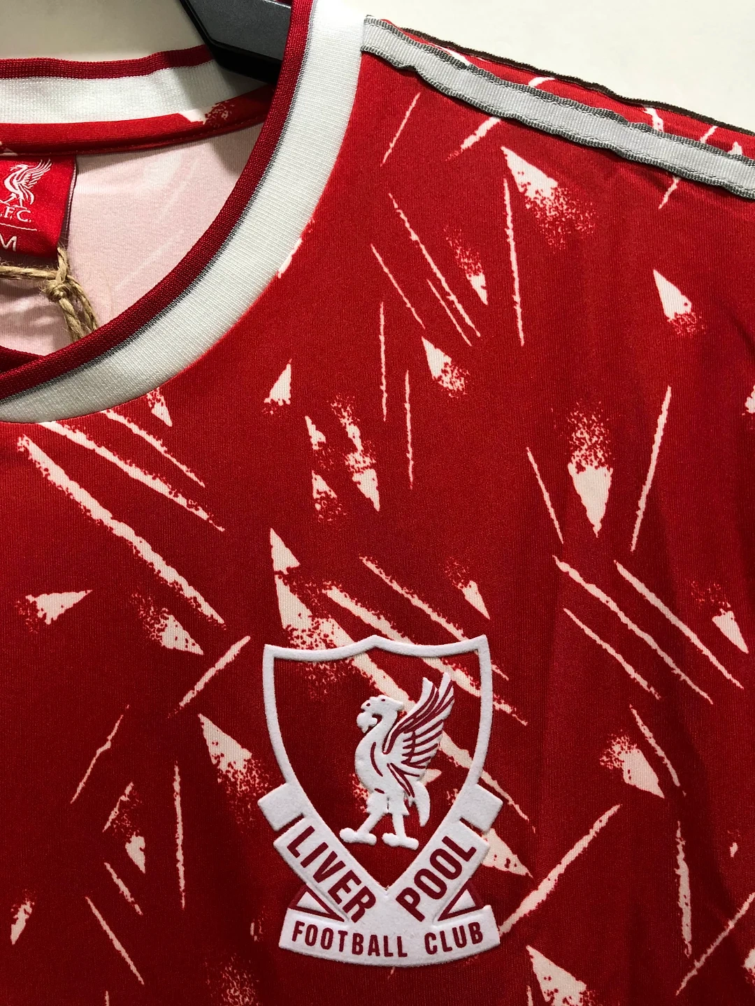 1989/1991 Liverpool Retro Long Sleeve Home Football Shirt