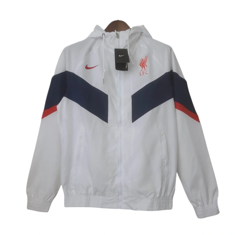 Liverpool Windbreaker White 2022