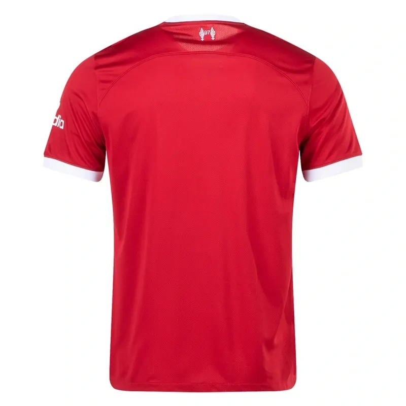 M.SALAH #11 VIRGIL #4 SZBOSZLAI #8 MAC ALLISTER #10 Liverpool Home Jersey 2023/24