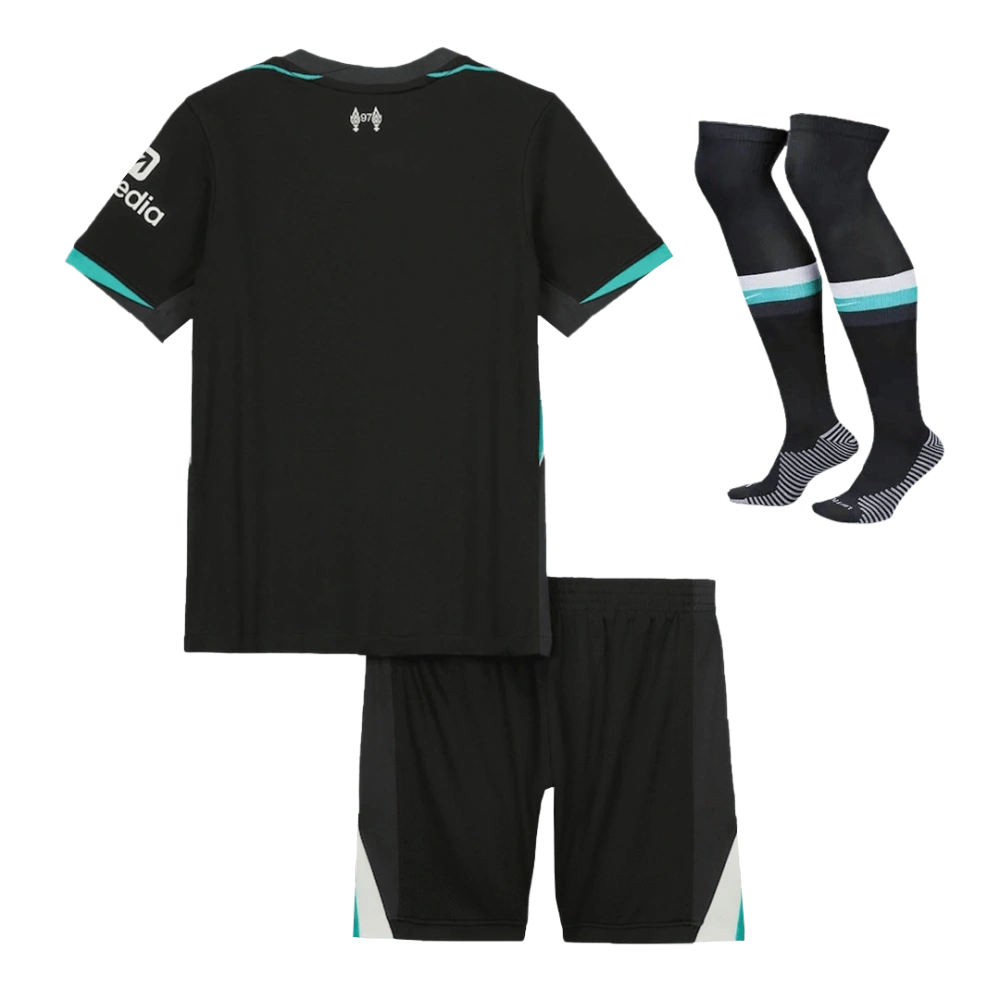 Kids Liverpool Away Jersey Kits 2024/25