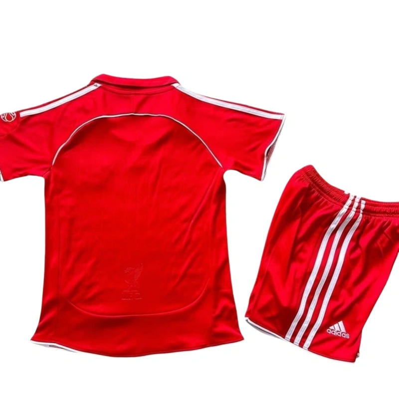 2006/2007  Kids Retro Liverpool Home Football Shirt set