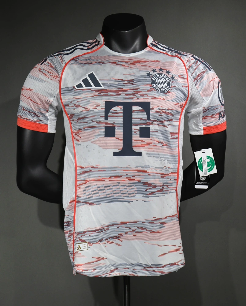 player version Bayern Munich Away Shirt Soccer Jersey 25-26