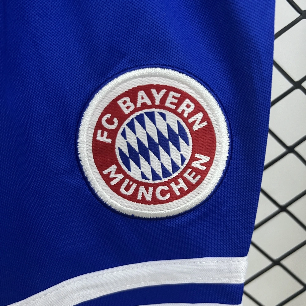 Kids Bayern Munich Retro Soccer Home Kits 95-97