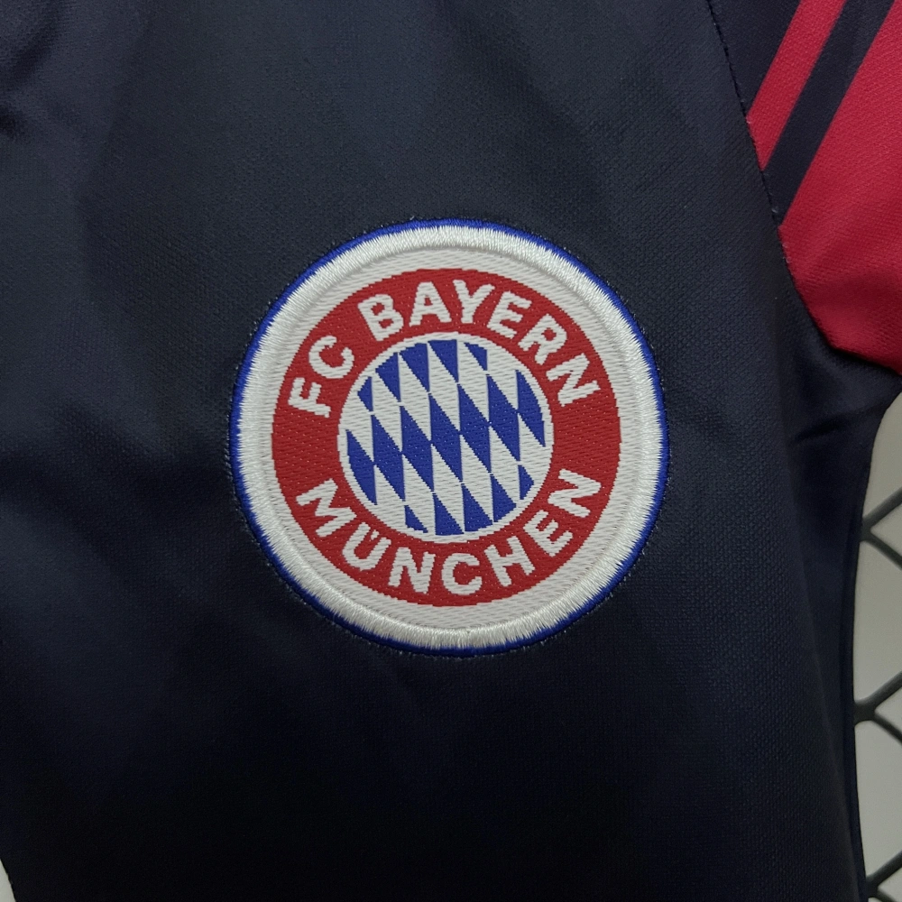 Kids Bayern Munich Retro Soccer Home Kits 97-99
