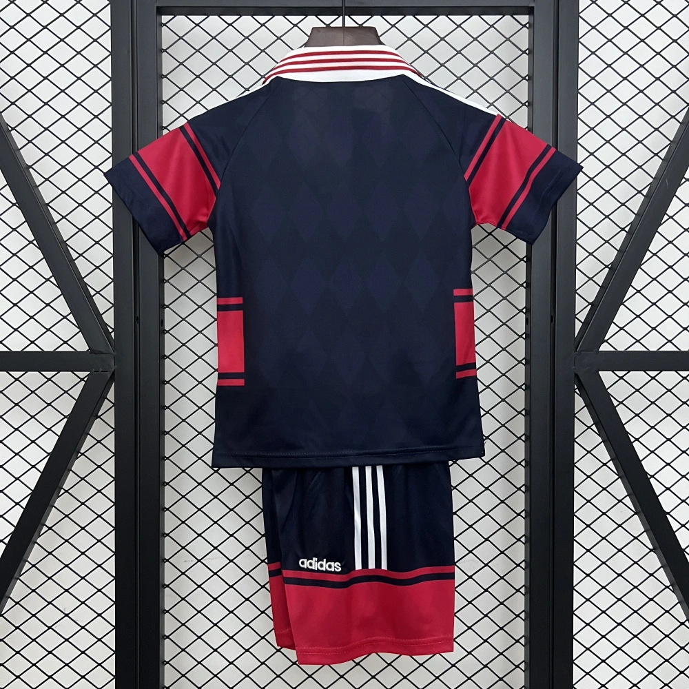 Kids Bayern Munich Retro Soccer Home Kits 97-99