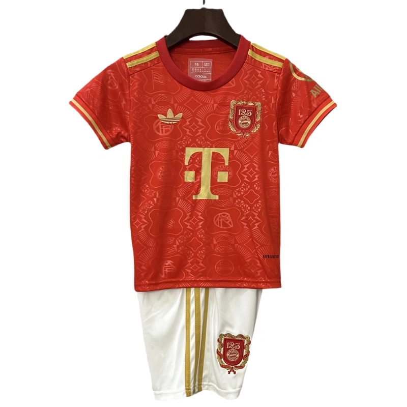Adidas Kids Kits FC Bayern Munich 125th Anniversary Shirt 25-26