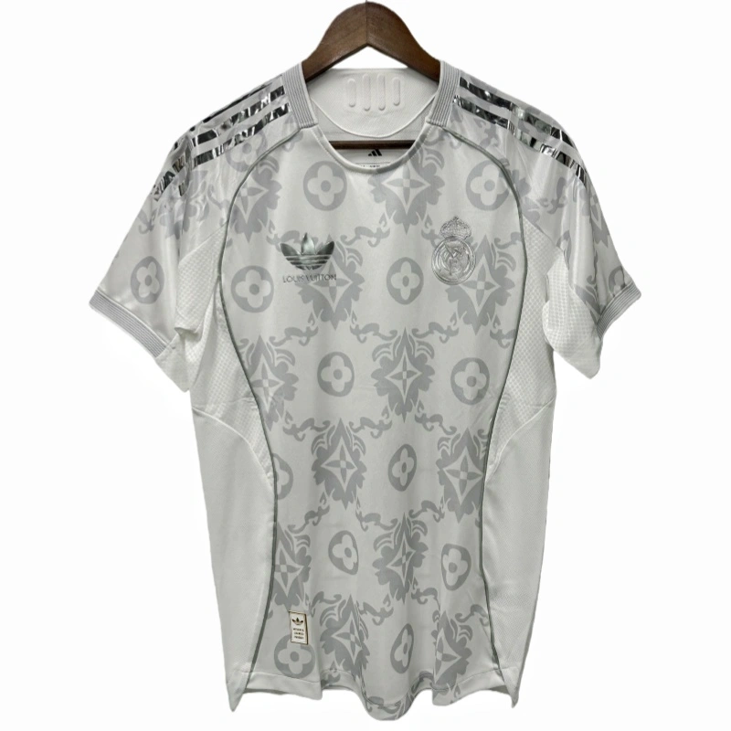 Player edition Real Madrid LVGalaxy Lights Joint Special Edition Jersey 25-26 (MODRIC#10  RONALDO#7  BELLINGHAM#5)