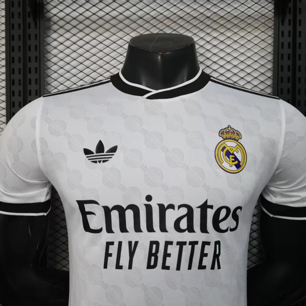 Player Version Real Madrid White Soccer Jersey Special Edition 2025-26