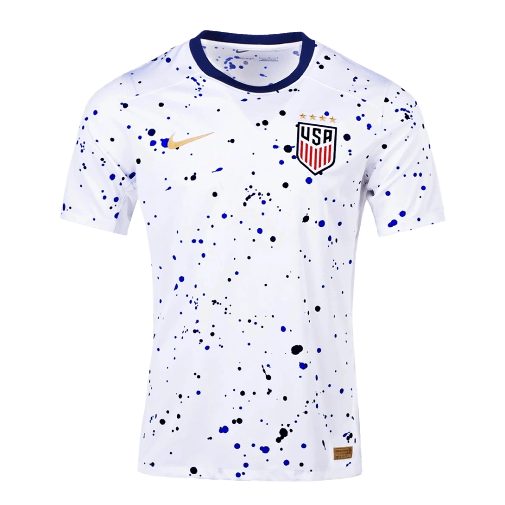 USA Custom Home Soccer Women's Jersey 2023