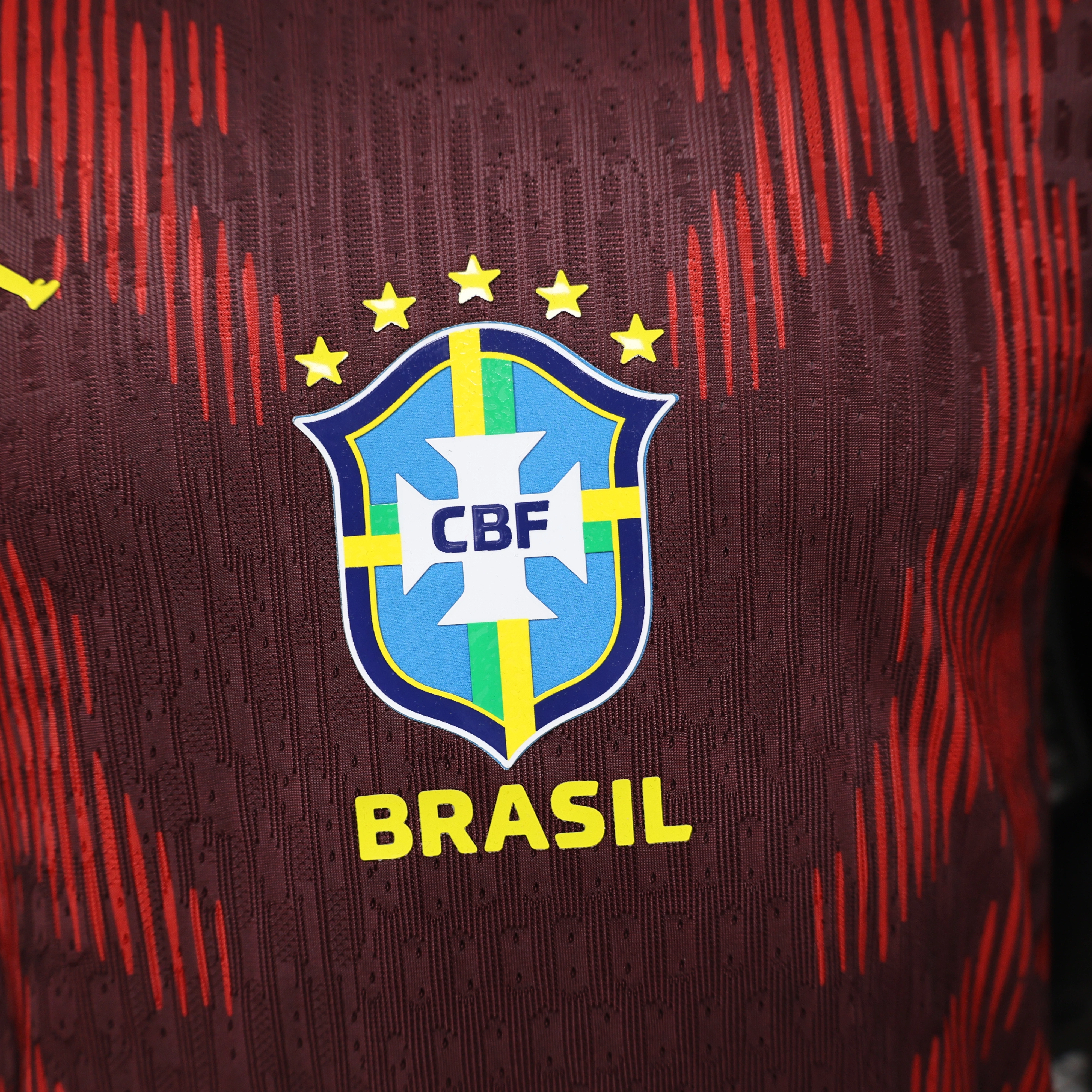 Brazil World Cup 2026 Red Short Sleeve Special Edition Jersey Player Version