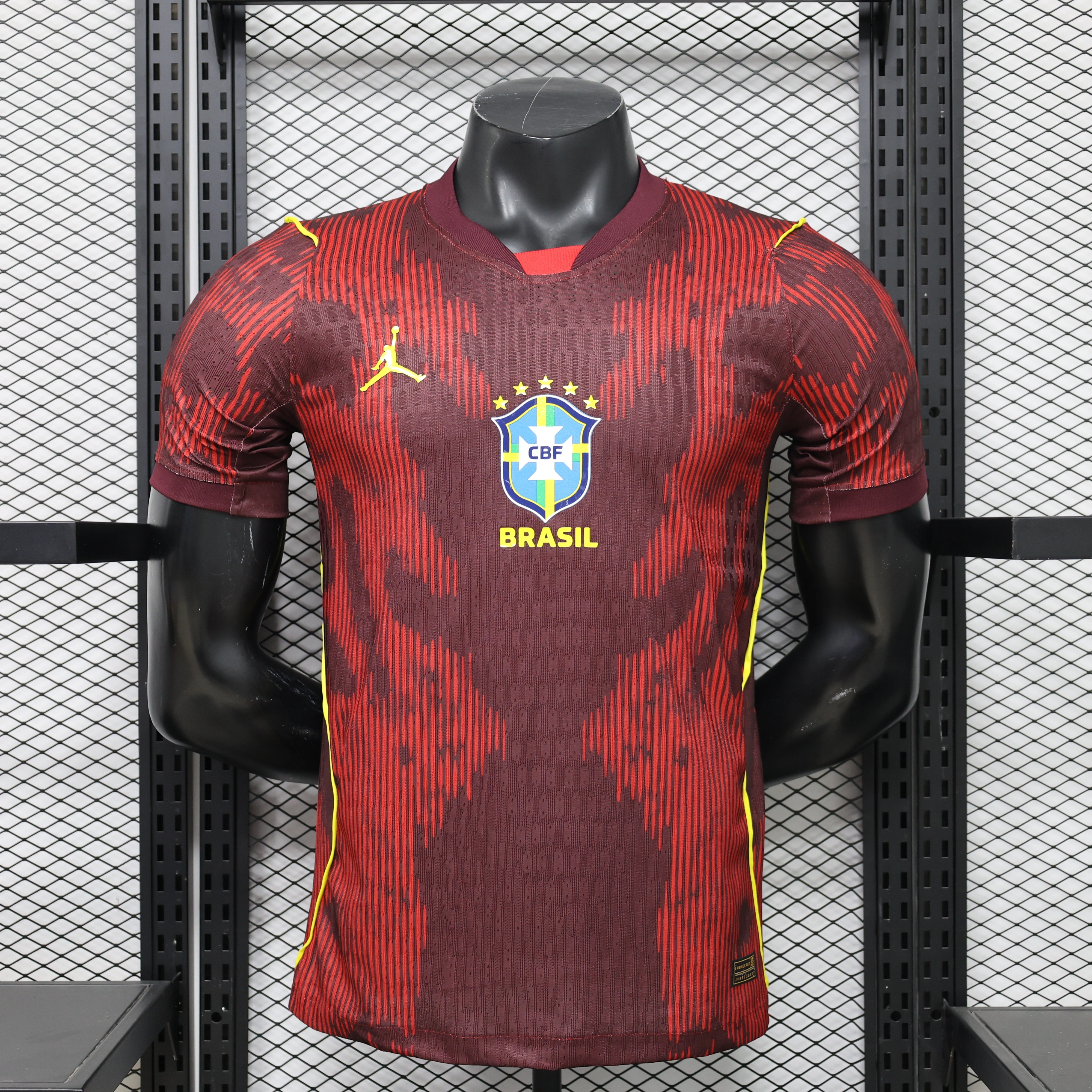Brazil World Cup 2026 Red Short Sleeve Special Edition Jersey Player Version