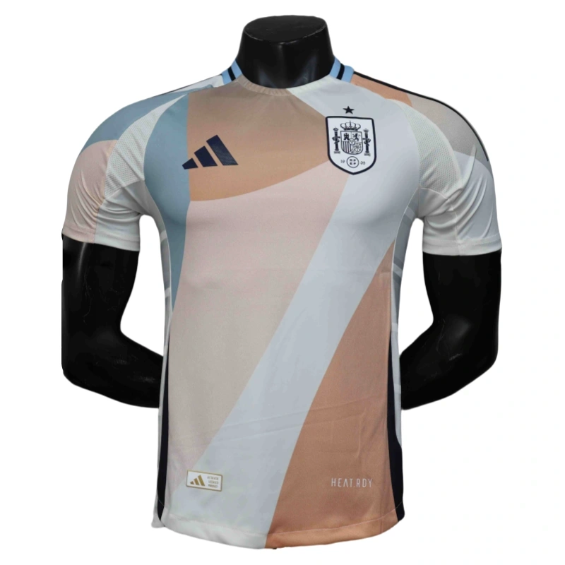 Men Spain Away Shirt Football Jersey Player Version 2025