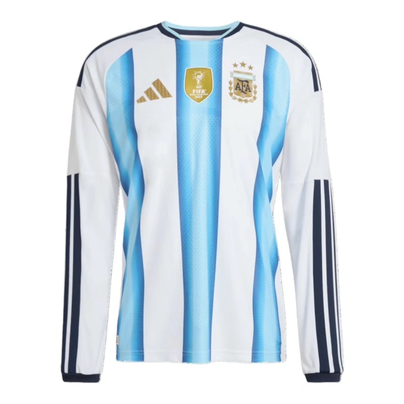 2026 Argentina World Cup Home Long Sleeve Football jersey Fan edition