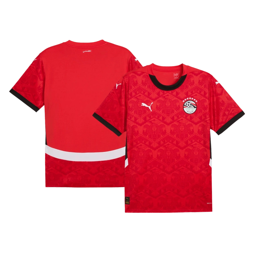 2025-26 Egypt Home Red Football Jersey Fan Edition