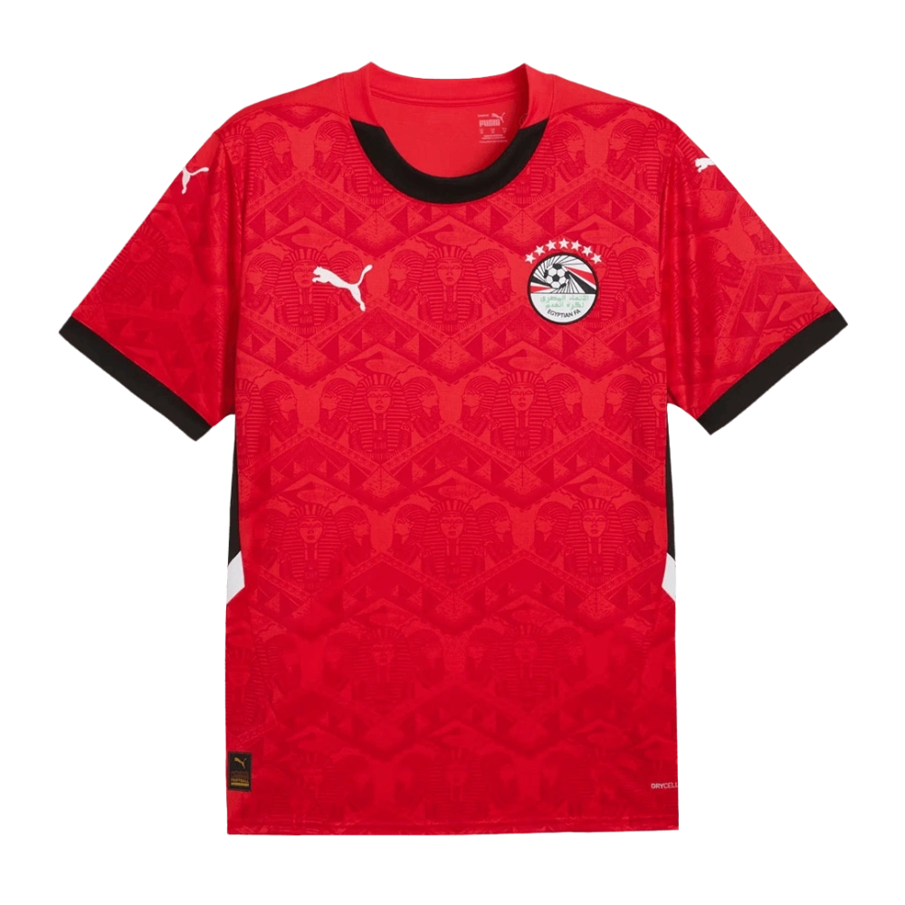 2025-26 Egypt Home Red Football Jersey Fan Edition