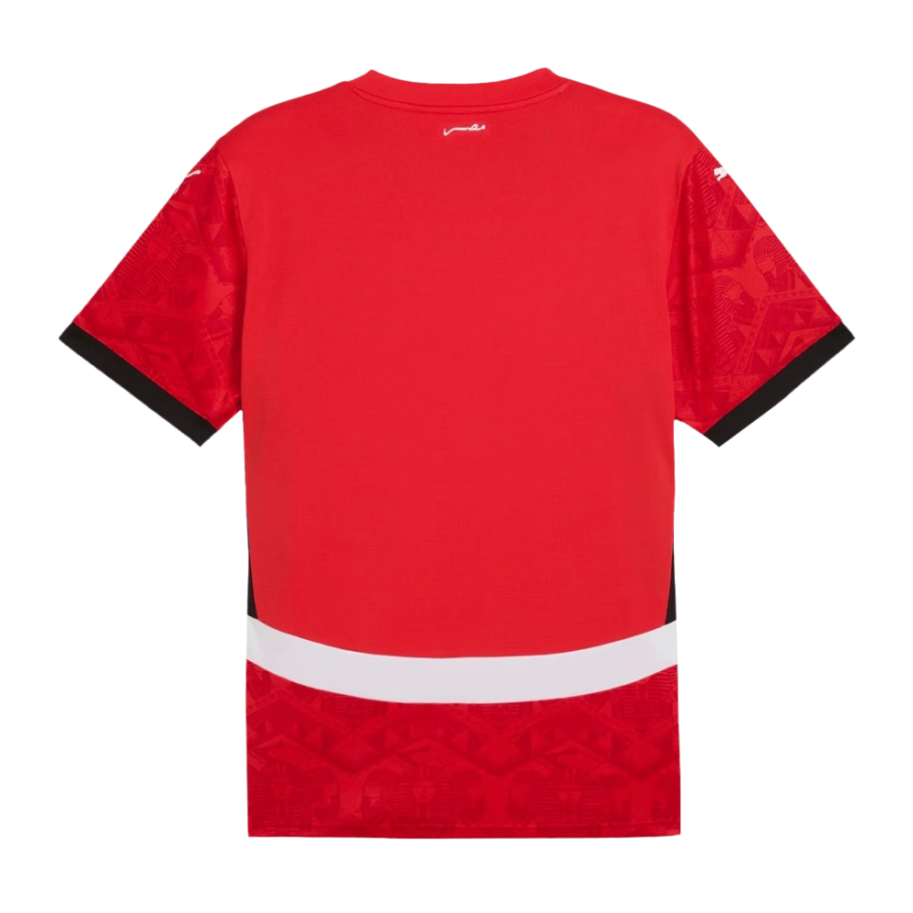 2025-26 Egypt Home Red Football Jersey Fan Edition