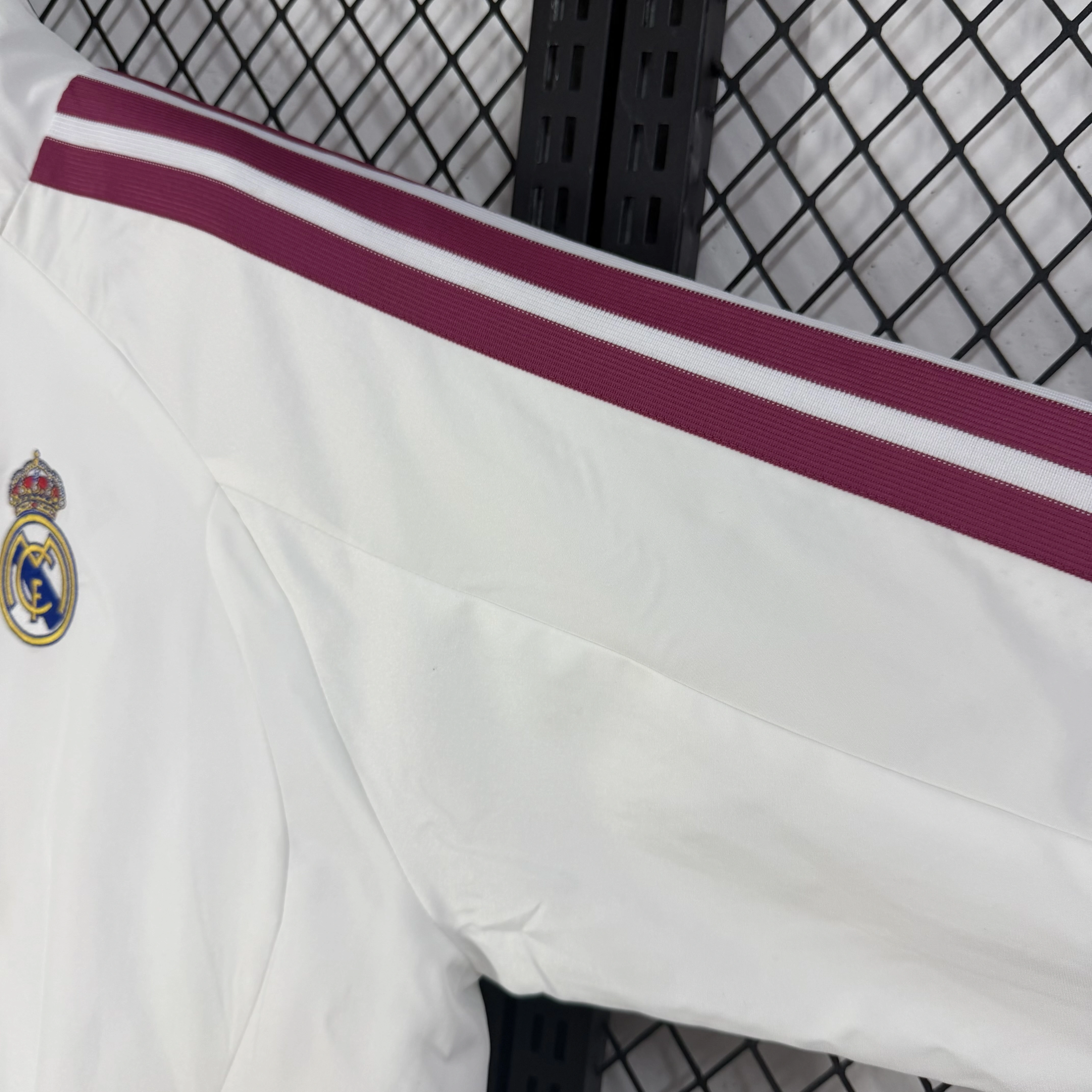 26-27 season Real Madrid white jacket casual training windproof jacket