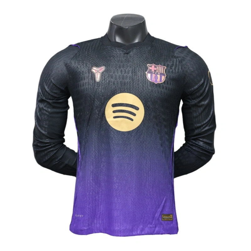 Barcelona 2026-27 away long sleeved football jersey player version
