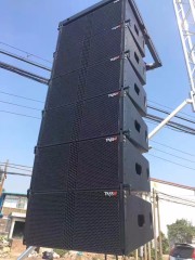 High end Compact two way dual 8 inch line array passive sound system