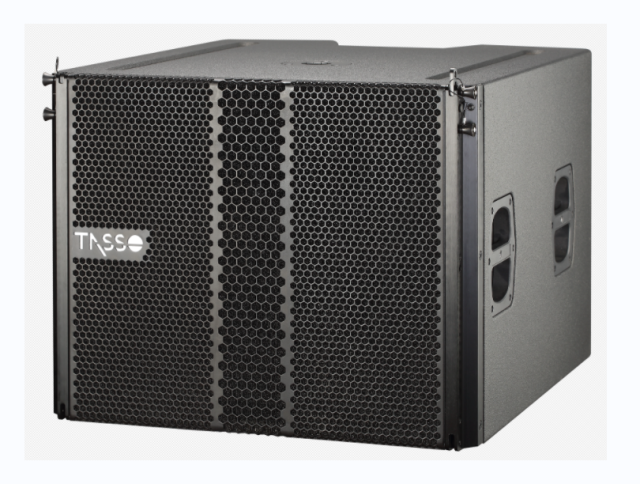 PT30B Passive Cardioid Subwoofer with high end line array