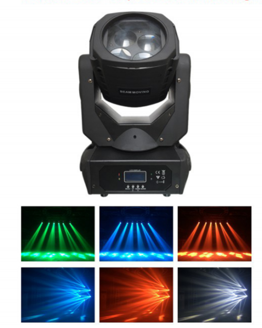 ETY-135 4X25W LED super beam moving head light