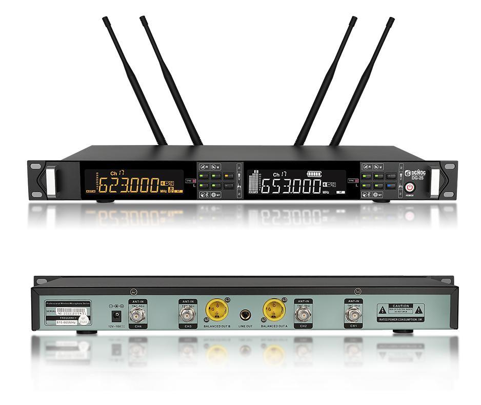 ZYG-25 professional performance wireless microphone system is a suitable for professional stage singing wireless microphone system,