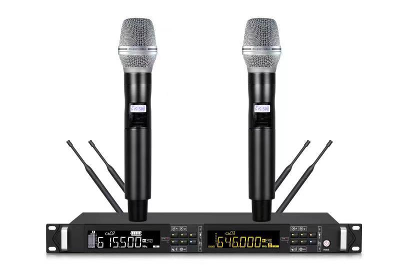 ZYG-25 professional performance wireless microphone system is a suitable for professional stage singing wireless microphone system,