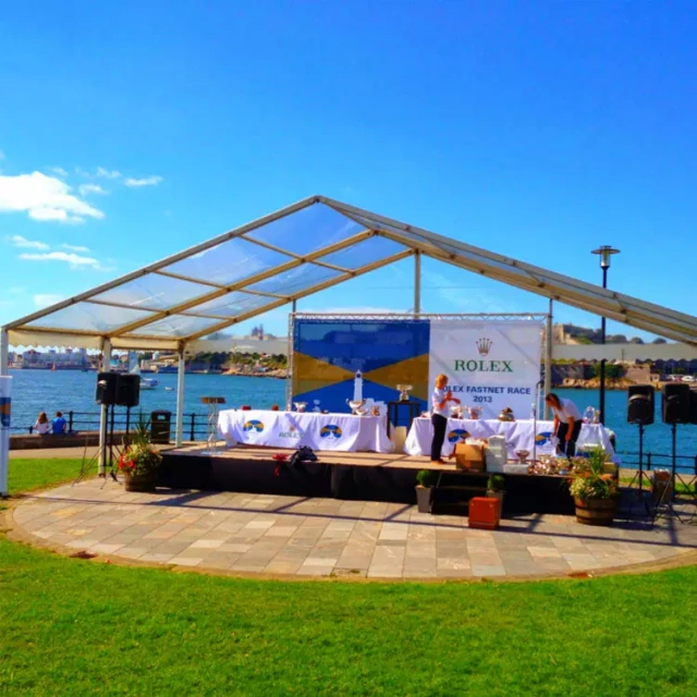 Size 15x40m 300 people capacity wedding party event tents