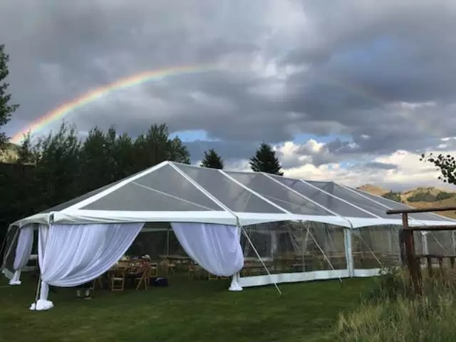 outdoor 1000 people waterproof pvc marquee tent for big wedding