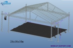 Events customzied stage and truss