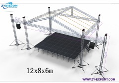 Events customzied stage and truss