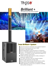 New Product Brilliant+ Slim hybrid Line-Array Active PA System