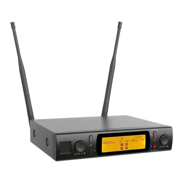 Newest launch dual wireless in-ear monitor system ,cost-effective two -channel wireless monitoring system