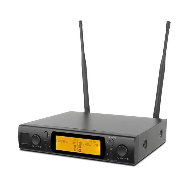 Newest launch dual wireless in-ear monitor system ,cost-effective two -channel wireless monitoring system
