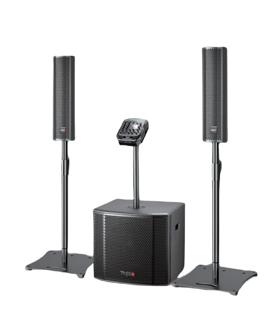 Brilliant mini active column speaker system