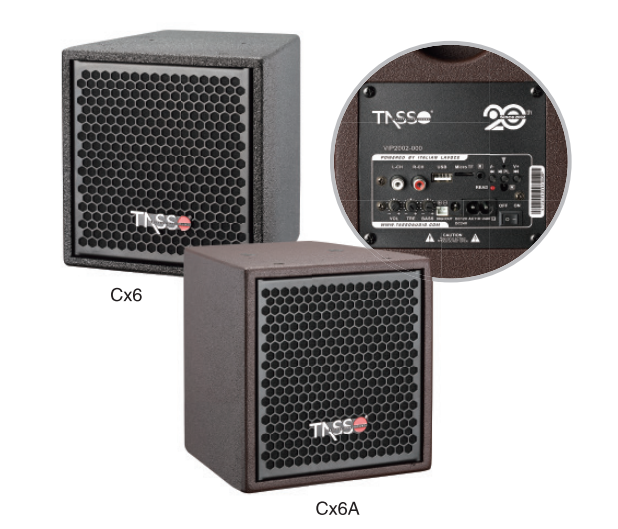 CX high-end fixed installation loudspeaker system.includes three models of Cx6, Cx8 and Cx10
