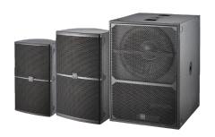QS series, Quality sound of 12 inch and 15 inch full range with 18 inch and 21 inch sub bass