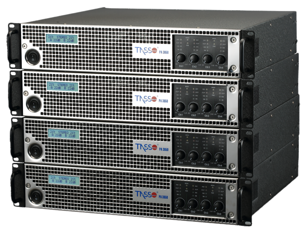 PA big power Stereo switching amplifier series