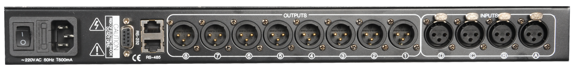 DSP380II DSP480II digital speaker processor