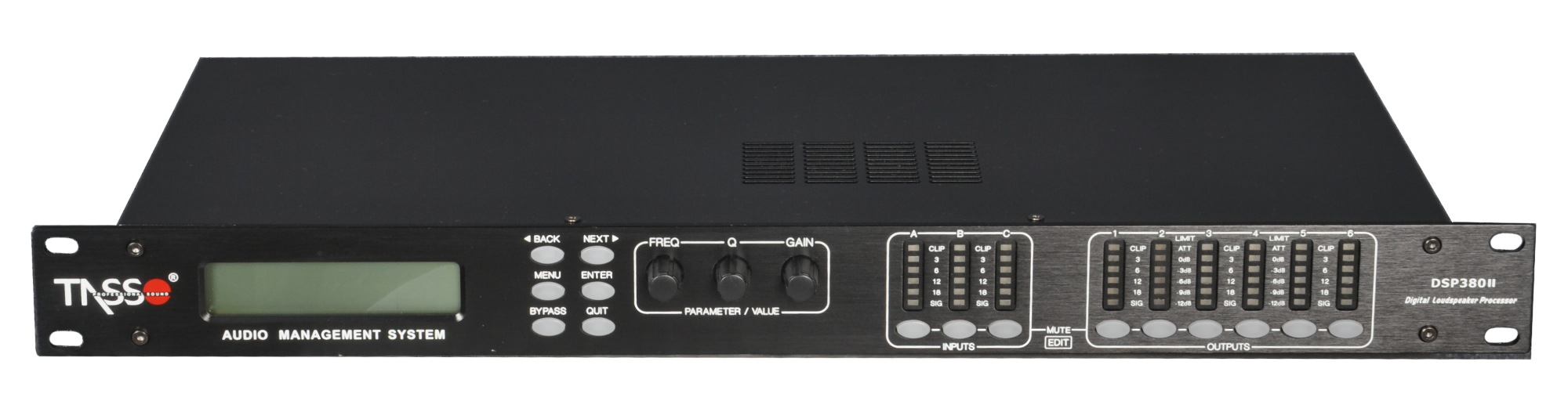 DSP380II DSP480II digital speaker processor