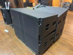 New Arrivals PT980 3-way dual 15" full range passive line array