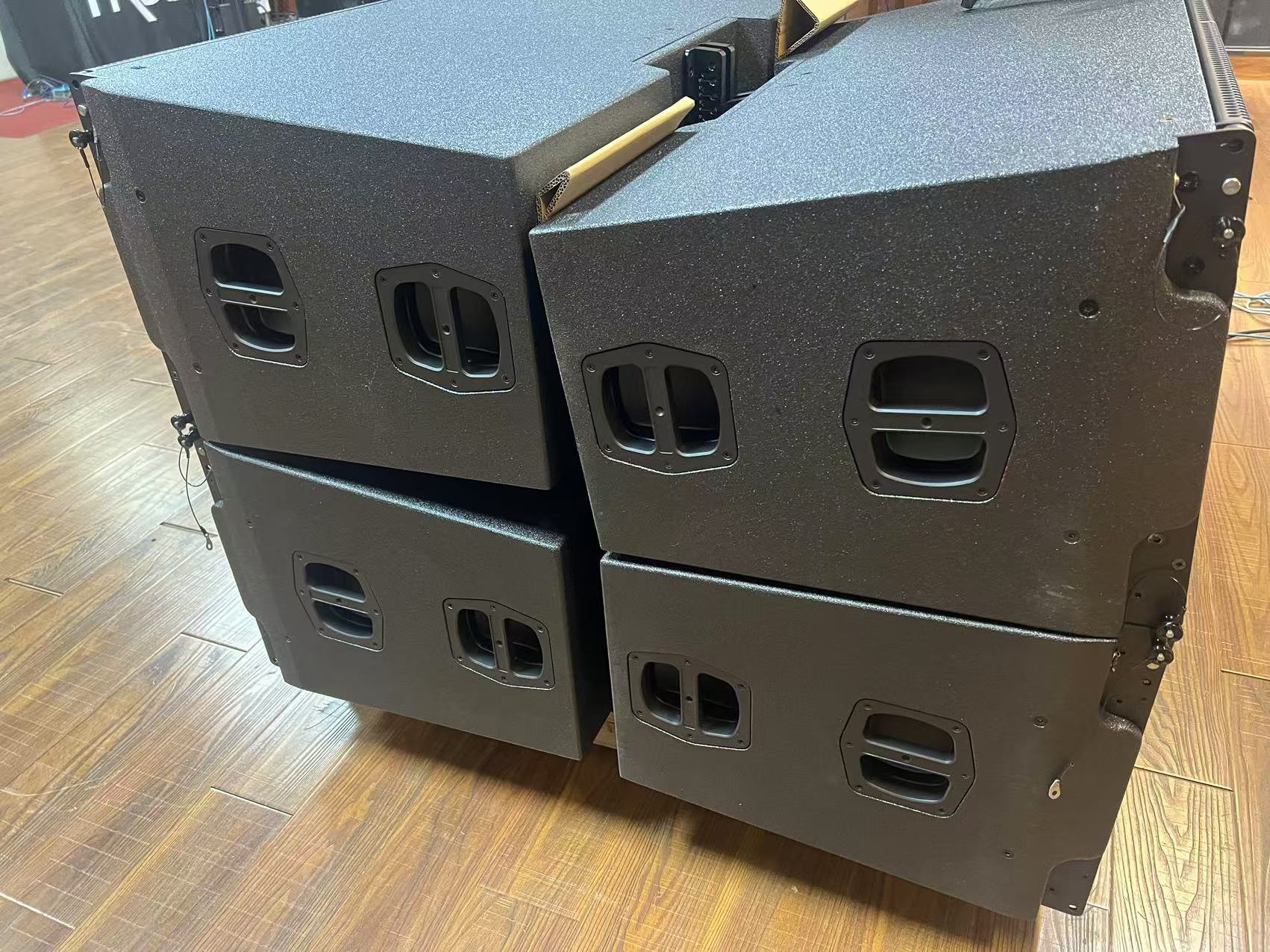 New Arrivals PT980 3-way dual 15" full range passive line array