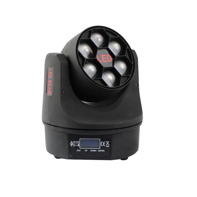 ETY-136 6X15W mini b-eye beam moving head light