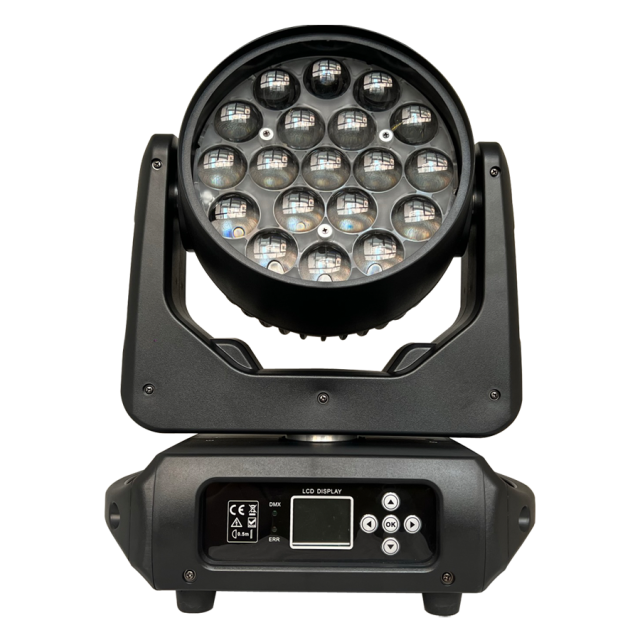 ETY-153 19X15W zoom wash beam moving head light
