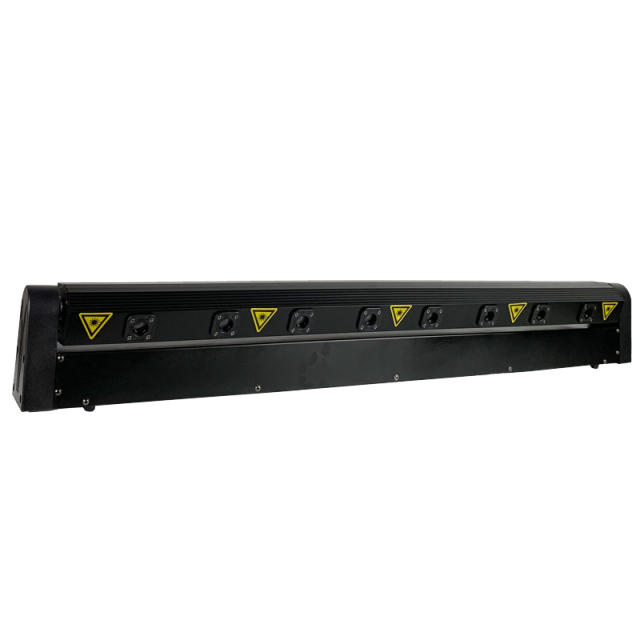 ETY-152 8 eyes red,rgb laser moving bar light