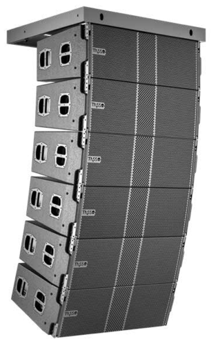 New Arrivals PT980 3-way dual 15" full range passive line array