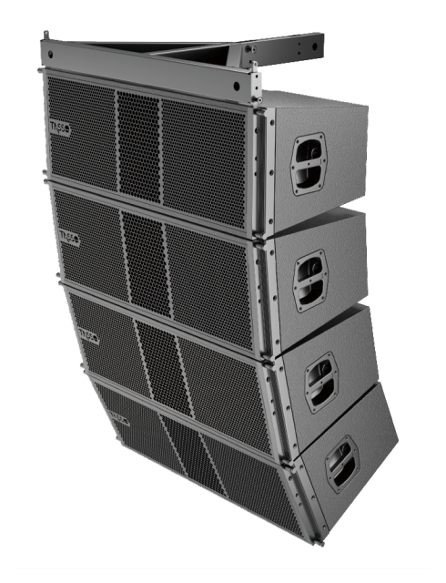 EL2104 2 vías doble de 10" Line Array