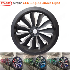 ETY-802 LUZ DE EFECTO DE VENTILADOR DE MOTOR DE AVIÓN