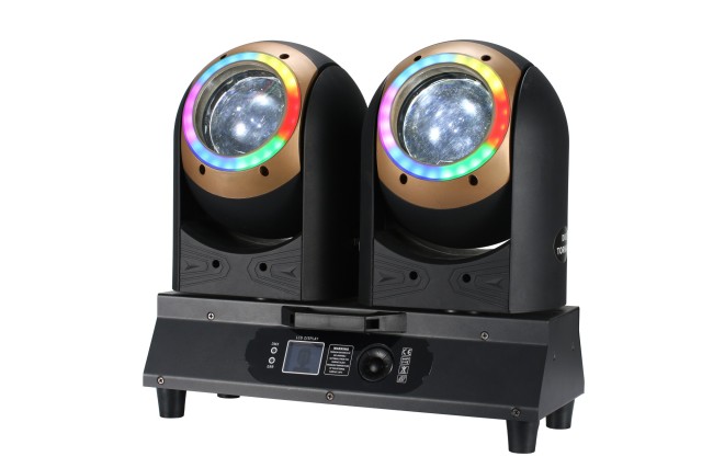 ETY-182 2X80W INFINITE DUO TORNADO Rotación sin fin y inclinación