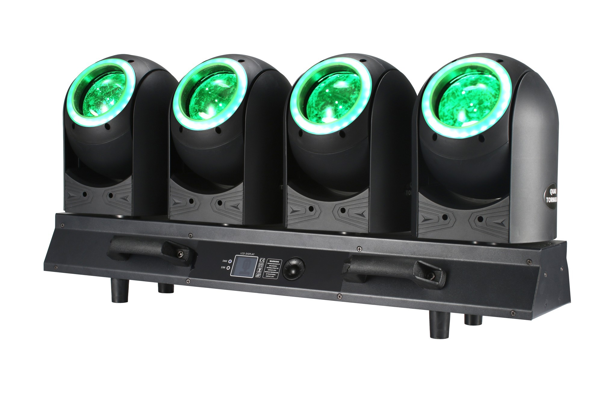 ETY-183 4X80W INFINITE QUAD TORNADO Endless Pan and Tilt Rotation
